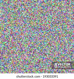 Abstract digital colorful pixels seamless pattern background. RGB EPS 10 vector illustration