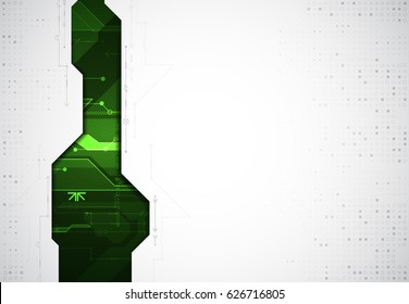 Abstract digital communication technology background. Vector illustration