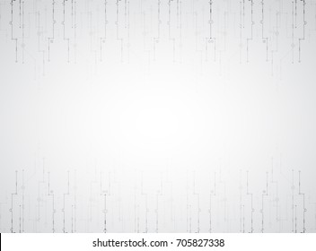 Abstract digital communication technology background. Vector illustration