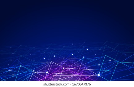 abstract digital connection concept backgrounf 