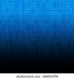 Abstract digital data vector illustration
