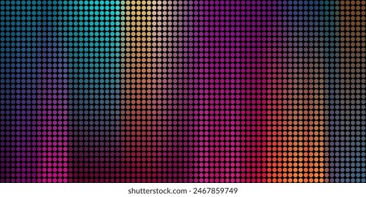 Abstract digital dot of particles. Futuristic point halftone. Technology background vector. Vector illustration