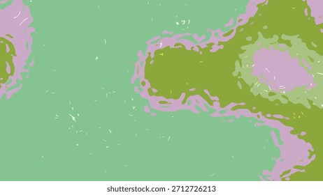 Puntos digitales Abstractas que forman un patrón de cuadrícula sobre un fondo colorido y cambiante, agua líquida abstracta B, Imagen de la Regalías de valores.