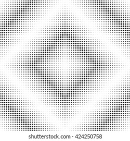 Abstract Digital Dots Pattern. Modern Background. Vector. Seamless pattern for your design.