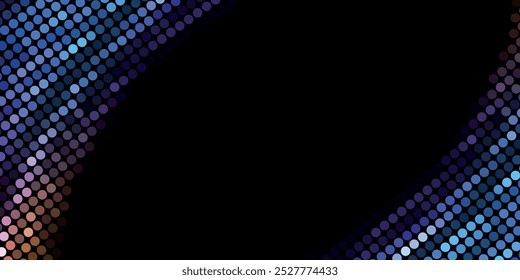 Abstract Digital EQ Equalizer. Sound Wave Design Element. Speaking Sound Wave Vector Illustration