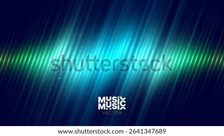 Abstract Digital EQ Music Equalizer. Sound Wave Design Element. Speaking Sound Wave Vector Illustration. Artificial Intelligence AI Assistant Voice Visualization.