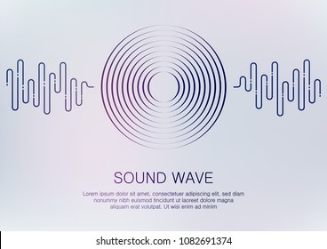 Abstract digital equalizer,Creative design sound wave pattern element background.