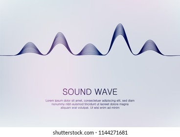 Abstract digital equalizer,Creative design sound wave pattern element background.
