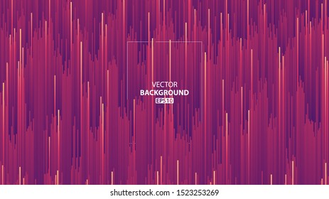 Abstract digital glitch effect background. Abstract glitch effect with dynamic stripes. Vector illustration.