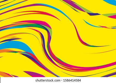 Abstract digital graffiti for wallpaper design. Modern colorful poster. Bright backdrop. Abstract artwork, trendy style.Design template. Poster wallpaper template. Trendy colors.