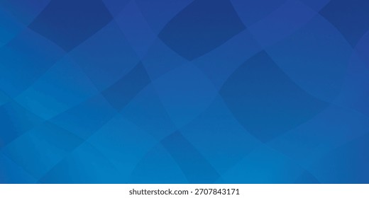 Um gráfico digital abstrato com um padrão de mosaico em pixels. A imagem exibe um gradiente de cor suave, do azul escuro ao azul ciano mais claro e vibrante.