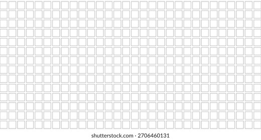 Fundo branco cinzento digital abstrato com malha de quadrados ou pixel. Mosaico. Modelo geométrico. Espaço em branco para o texto ou design.