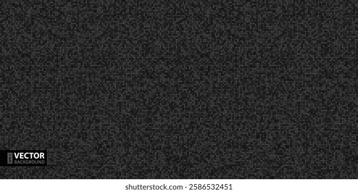Abstract digital grey pixels seamless pattern background. RGB EPS 10 vector illustration
