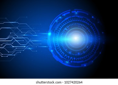 abstract digital hi tech technology innovation concept vector background