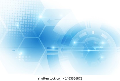 Abstract digital high technology futuristic background. Space for your design