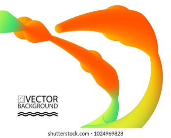 Abstract digital hologram style geometric trendy background. With place for your message. Business or tech presentation, cover template