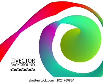 Abstract digital hologram style geometric trendy background. With place for your message. Business or tech presentation, cover template