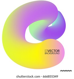 Abstract digital hologram style geometric trendy background. With place for your message. Business or tech presentation, cover template. Eps 10