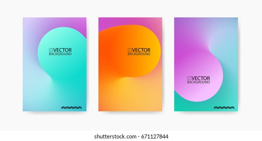 Abstract digital hologram style geometric trendy background. With place for your message. Business or tech presentation, cover template eps 10