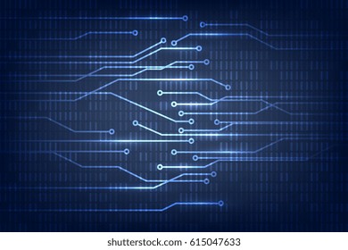 Abstract digital illustration, future technology background. Graphic concept elements for your design 