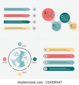 Abstract digital illustration Infographic. Vector illustration can be used for workflow layout, diagram, number options, web design.