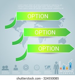 Abstract  digital illustration Infographic. Vector illustration can be used for workflow layout, diagram, number options, web design.