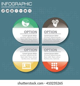 Abstract digital illustration Infographic. Vector illustration can be used for workflow layout, diagram, number options, web design.
