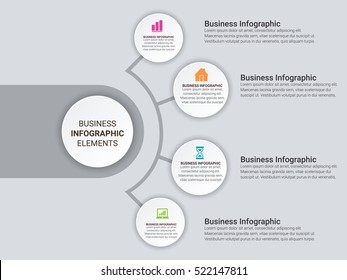 Abstract  digital illustration Infographic. Vector illustration can be used for workflow layout, diagram, number options, web design.