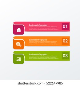 Abstract  digital illustration Infographic. Vector illustration can be used for workflow layout, diagram, number options, web design.