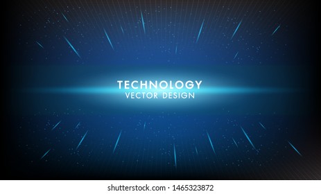 Abstract digital digital innovation technology concept vector background.Futuristic infographics aesthetic design.Visual information complexity.