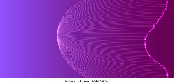 Paisagem digital abstrata com linhas dinâmicas e elementos visuais inovadores relacionados à matemática, física ou ciência da computação. Cálculo de distribuição, campo vetorial ou trajetória