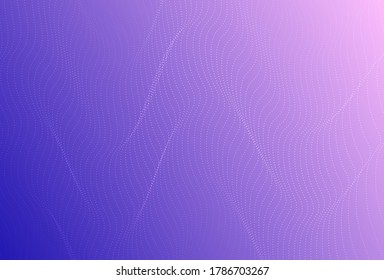 Resumen del paisaje digital con partículas fluyendo. El fondo digital de la cibertecnología en un estilo ondulado futurista