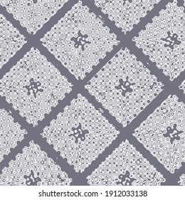 Abstract digital line art artistic and geometric modern geometric texture seamless print pattern design  with rounded shapes.. Repeating  background. Polygonal grid 
