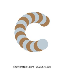 Abstract digital modern alphabet fonts. Minimal modern alphabet fonts. Typography minimalist urban digital fashion future creative logo font. vector illustration.
