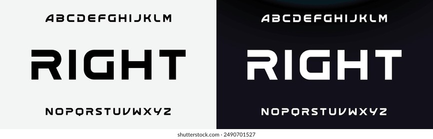 Abstract digital modern alphabet fonts. Typography technology electronic dance music future creative font. vector illustration