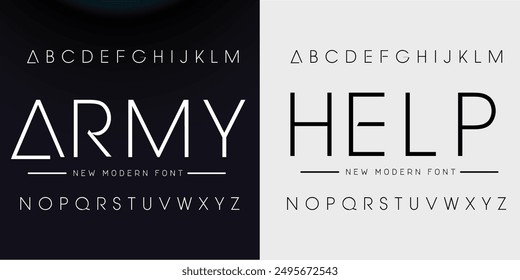 Abstract digital modern alphabet fonts. Typography technology electronic dance music future creative font. vector illustration