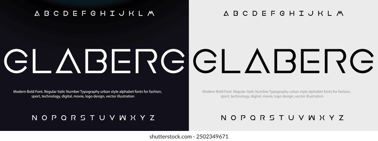 Abstract digital modern alphabet fonts. Typography technology electronic dance music future creative font. vector illustration