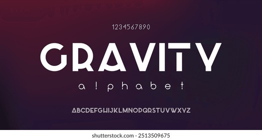 Abstract digital modern alphabet fonts. Typography technology electronic dance music future creative font. vector illustration