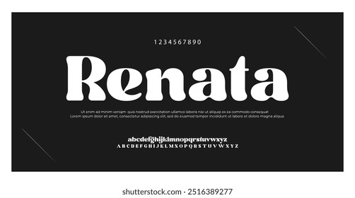 Abstract digital modern alphabet fonts. Typography technology electronic dance music future creative font. vector illustration