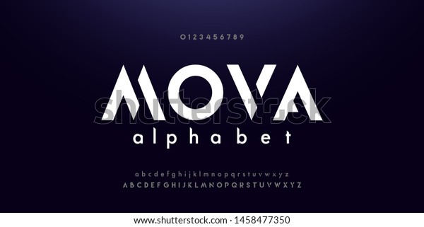 Abstract digital modern alphabet fonts.\
Typography technology electronic dance music future creative font.\
vector illustraion