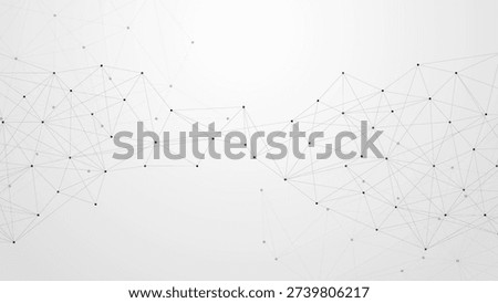 Abstract digital network plexus technology connection background