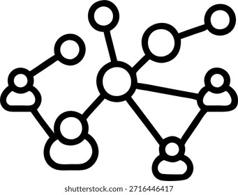 Abstract Digital Network with Team Members Connected concept as A soft abstract digital network connecting various team members with subtle lines. The image creates a futuristic tech driven sense of creative collaboration with room for text promoting team connectivity and innovation. in Photo Stock Concept , copy space for advertisement or banner with Photo Realistic as high Quality Detail --ar 7:2