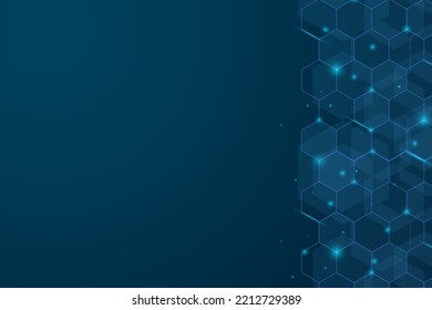 Resumen digital sobre fondo azul. Línea de red de malla 3D del marco de cables, esfera de diseño, punto y estructura. Ilustración vectorial eps 10.