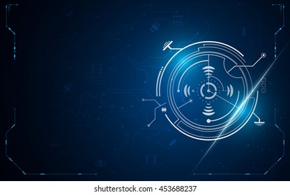 abstract digital pattern technology computer innovation concept background