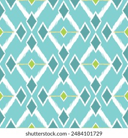 Abstract digital print ,The boho spirit of batik-dyed tie strokes.Seamless fabric.design for fabric, carpet, wallpaper, clothing,ikat