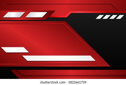 abstract digital red element object creative for backdrop design