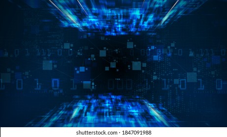 abstract digital sci fi futuristic networking concept design background eps 10 vector
