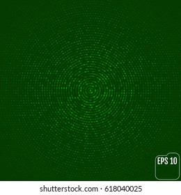 Abstract digital science fiction matrix like background