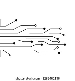 Abstract digital science technology symbol  - Vector