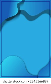 Abstract Digital Smooth gradient Portrait